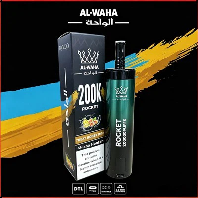 Al Waha Rocket Hookah 200K Shisha 20000 Vape